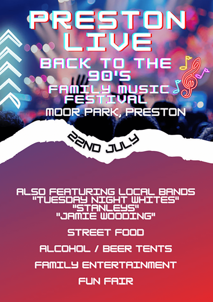 Preston Live Music Festival 2023 comes to Preston - Moor Park on ...