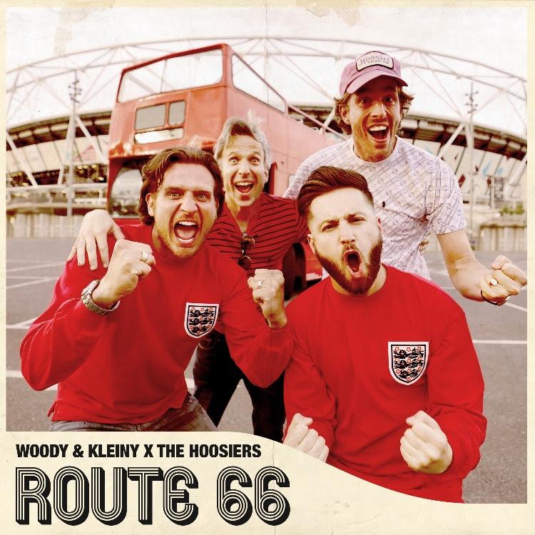 Social Media sensations Woody & Kleiny Team up With The Hoosiers for the new Euro 2020 Anthem ‘Route 66’ for Calm..also Featuring Naughty Boy