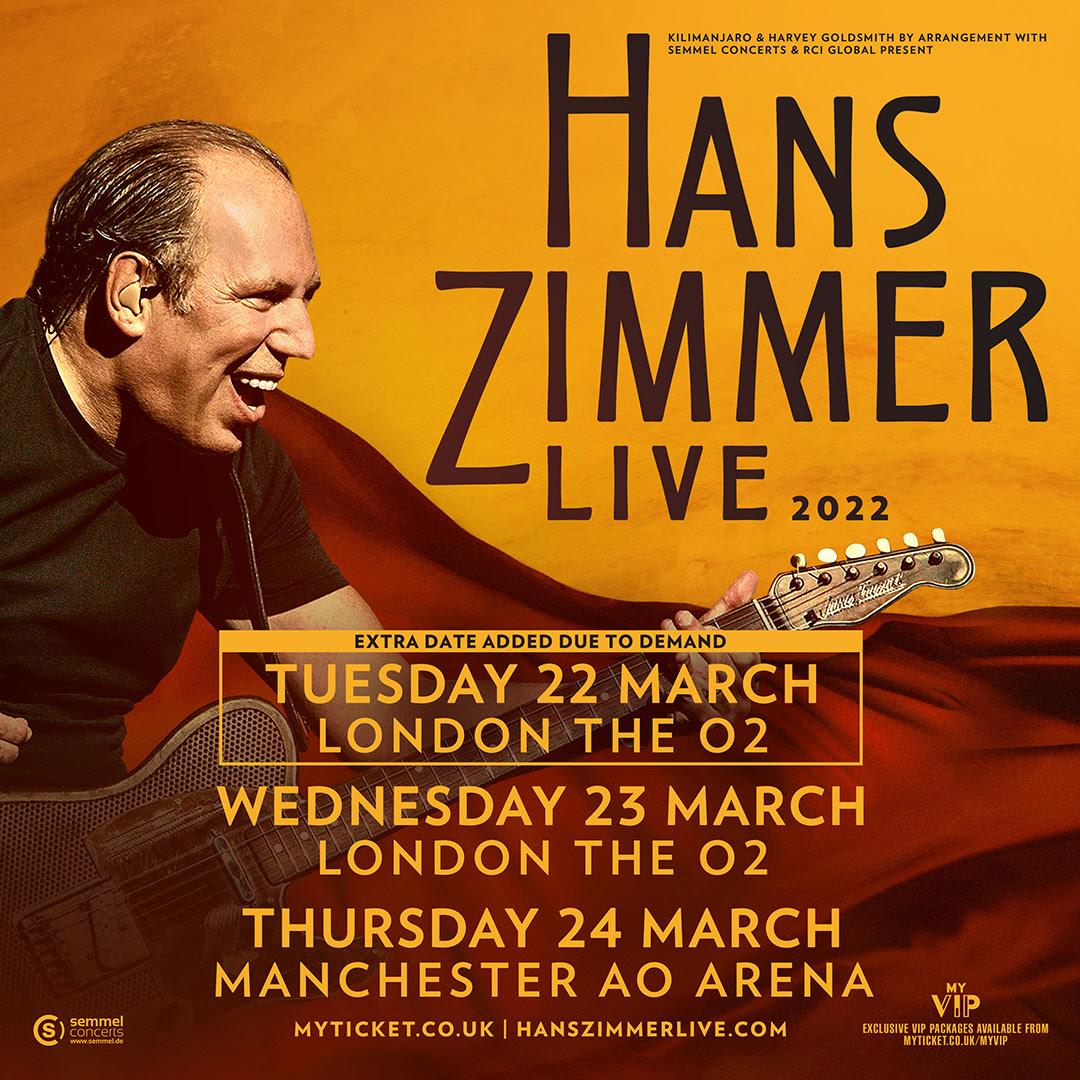 Hans Zimmer Announces North American Tour