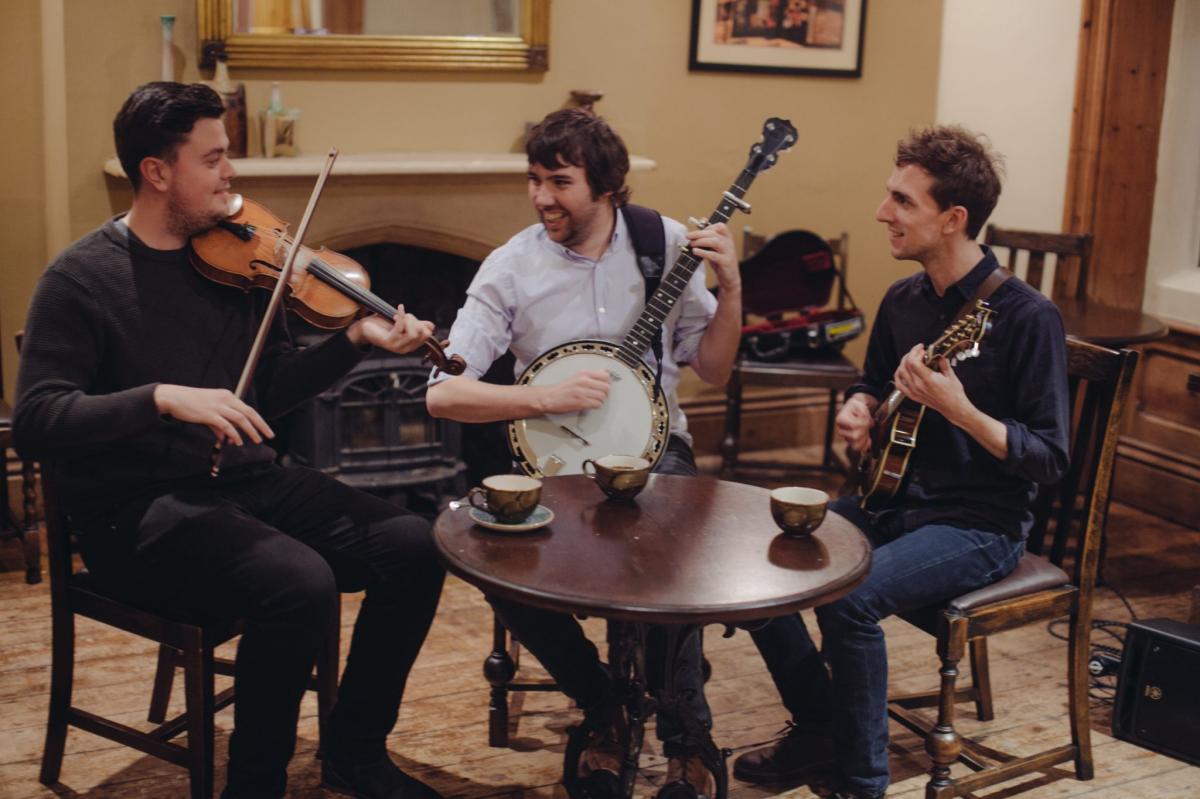 BBC Folk Award nominee trio debut critically acclaimed album in Oxford