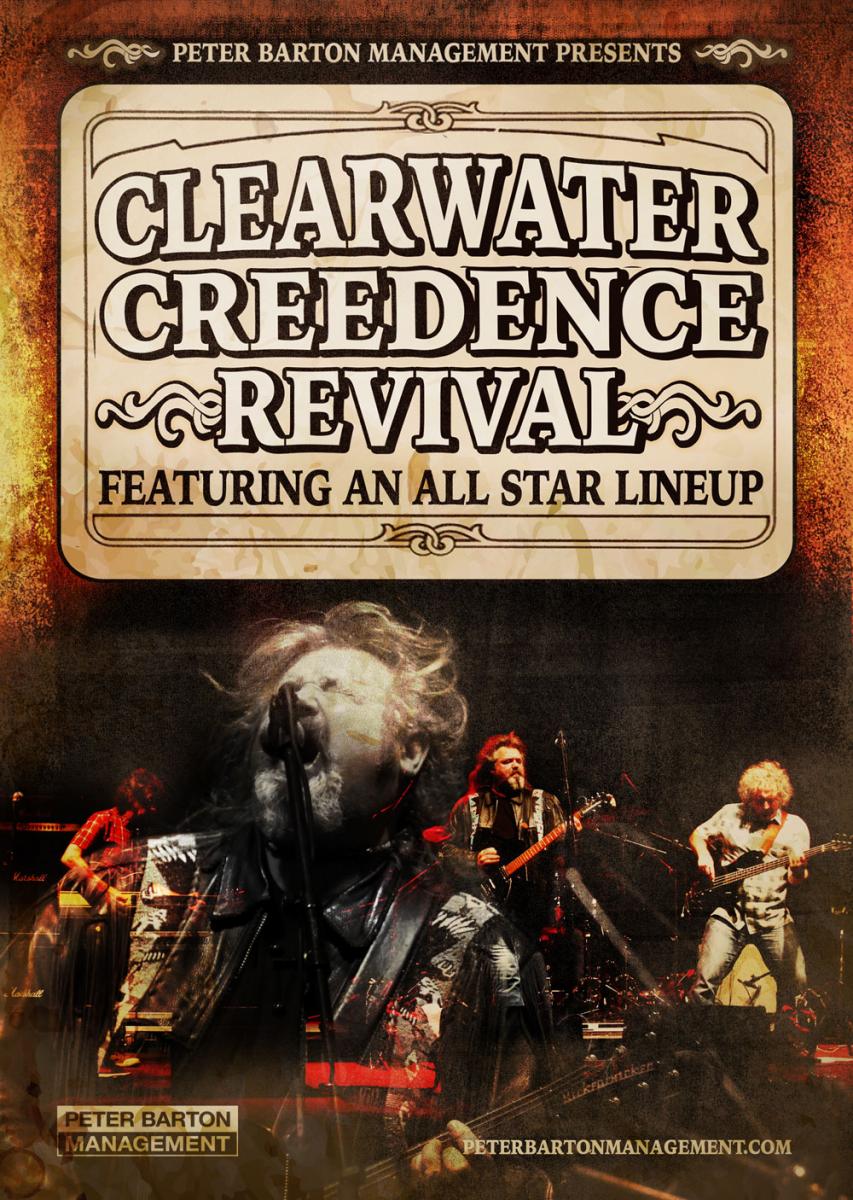 Relive the glory days with the Clearwater Creedence Revival at Arlington Arts